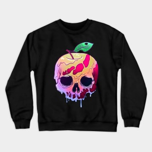 Poison Apple skull Crewneck Sweatshirt